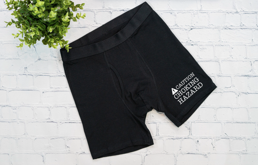 Caution Choking Hazard - Men's Boxer Briefs